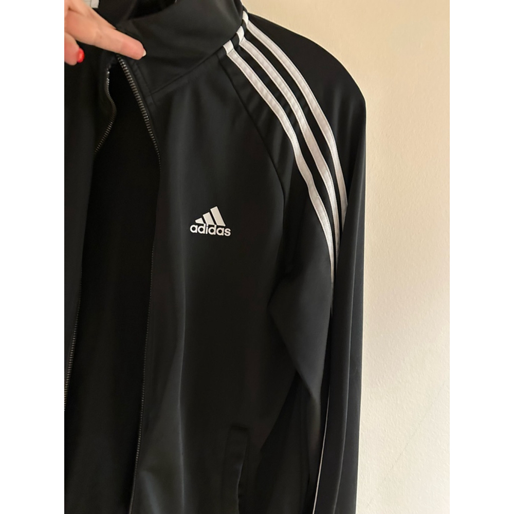 Adidas black sports jacket size S - Picture 2 of 7